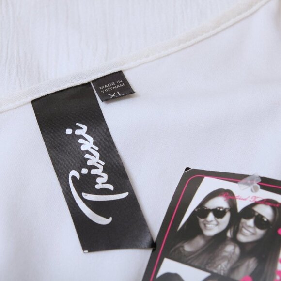 NWT Trixxi Rope Tie Spaghetti Strap Mini Dress - Picture 7 of 7